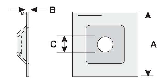 Domed Plate